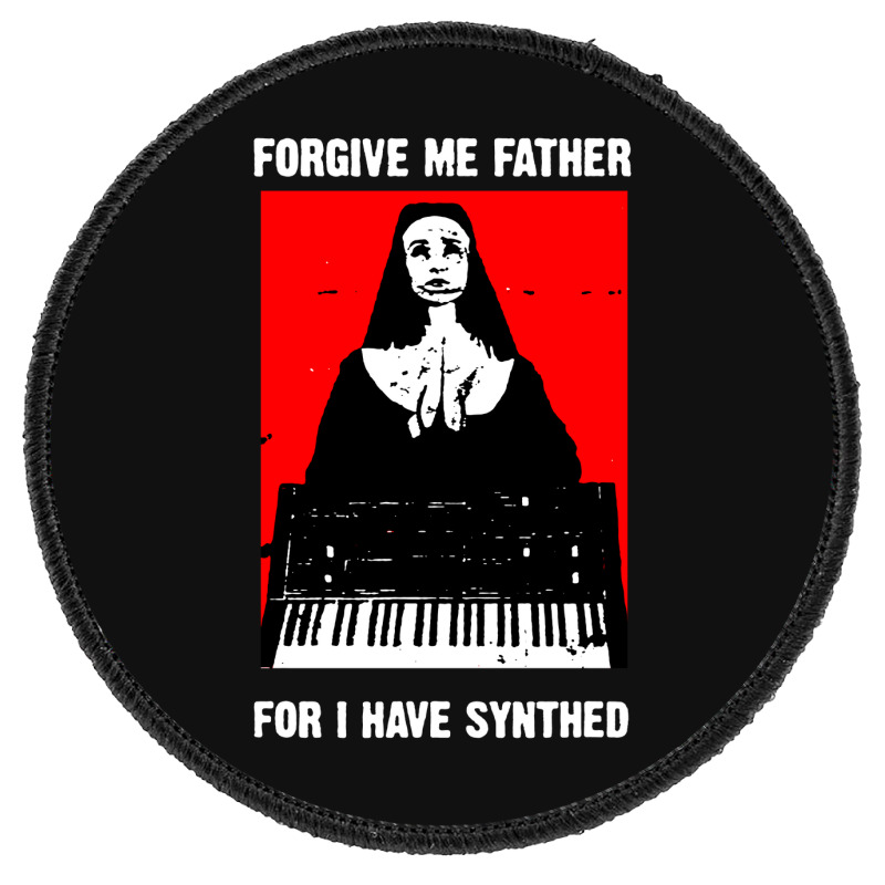 Sintetizador Vintage Synthesizer Round Patch | Artistshot