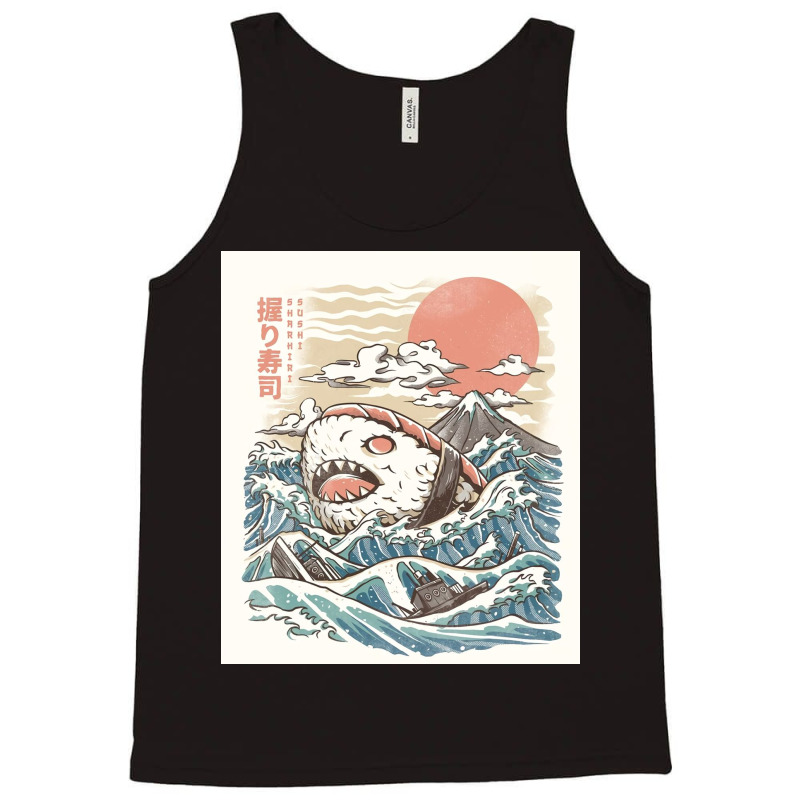 Sharkiri Sushi Tank Top | Artistshot