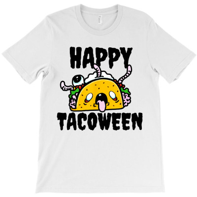 Happy Tacoween Zombie Taco T-shirt Designed By Gomarket Tees