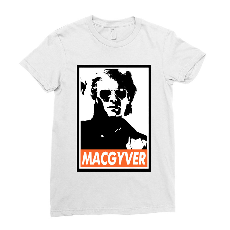 Macgyver Ladies Fitted T-Shirt by KennethShop | Artistshot