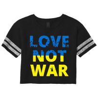 Love Not War Scorecard Crop Tee | Artistshot