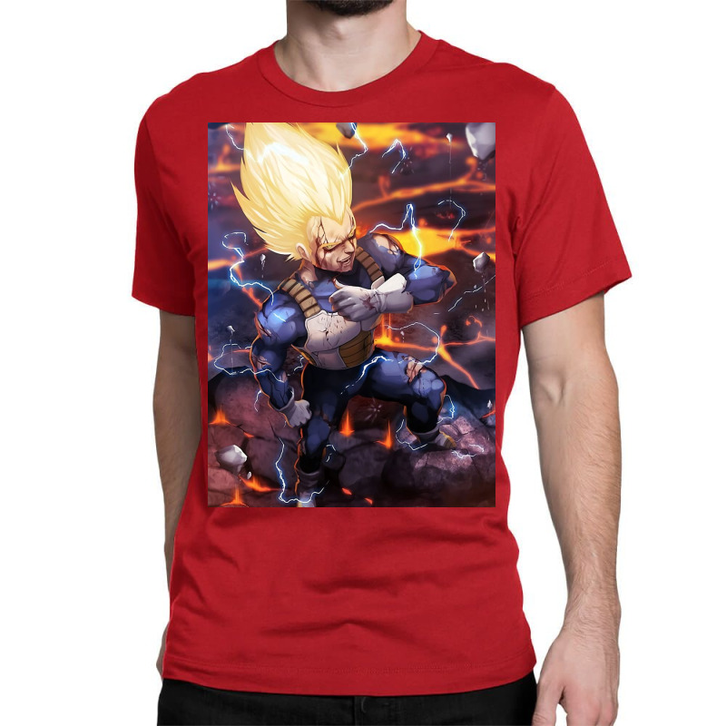 Vegeta Super Saiyan Classic T-shirt by Ralph G | Artistshot