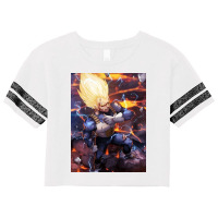 Vegeta Super Saiyan Scorecard Crop Tee | Artistshot