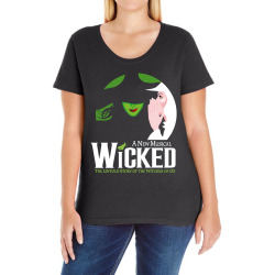 wicked broadway musical Ladies Curvy T-Shirt | Artistshot
