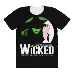 wicked broadway musical All Over Women's T-shirt | Artistshot