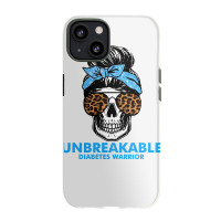 Diabetes Unbreakable Diabetes Warrior Skull Halloweenfor Woman 332 Awa Iphone 13 Case | Artistshot