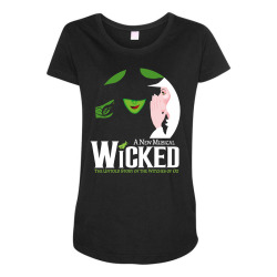 wicked broadway musical Maternity Scoop Neck T-shirt | Artistshot