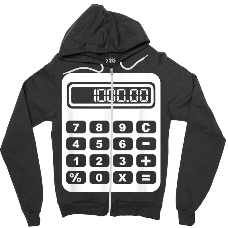 Calculator T Shirt Zipper Hoodie by husserllpr | Artistshot