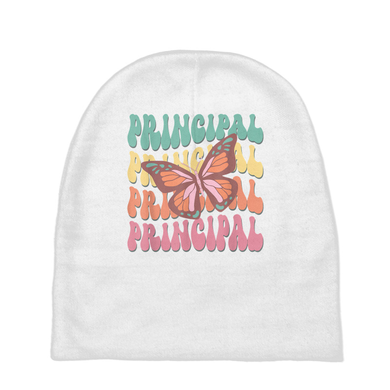 Principal Retro Groovy Principal Life T Shirt Baby Beanies by peersodshamiw8 | Artistshot