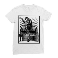 The Time Bomb Sketch Version Ladies Fitted T-shirt | Artistshot