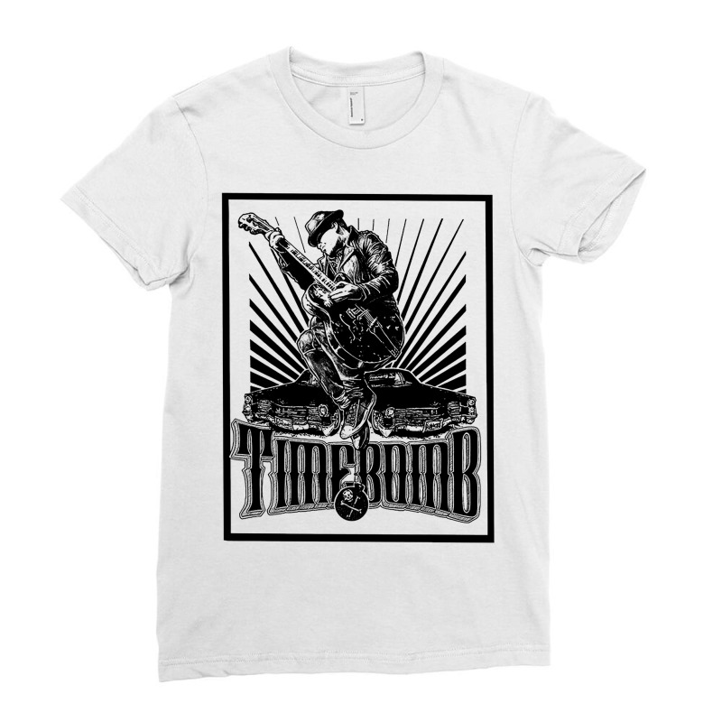 The Time Bomb Sketch Version Ladies Fitted T-Shirt by majestygowin | Artistshot