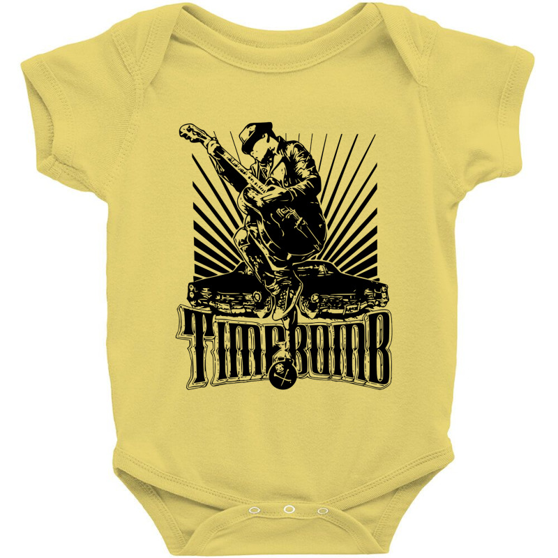 The Time Bomb Baby Bodysuit by majestygowin | Artistshot