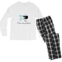 I Am Very Patient Men's Long Sleeve Pajama Set | Artistshot