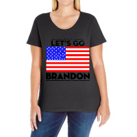 Brandon Funny Political Humor Ladies Curvy T-shirt | Artistshot