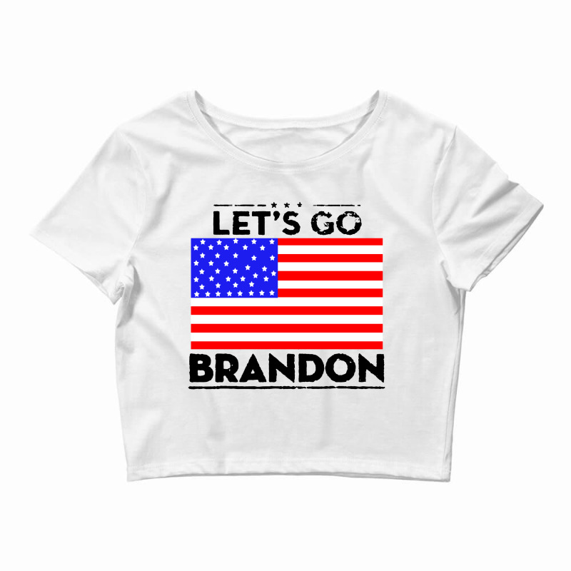 Brandon Funny Political Humor Crop Top by GoMarket Tees | Artistshot