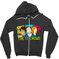 It Crowd Zipper Hoodie | Artistshot