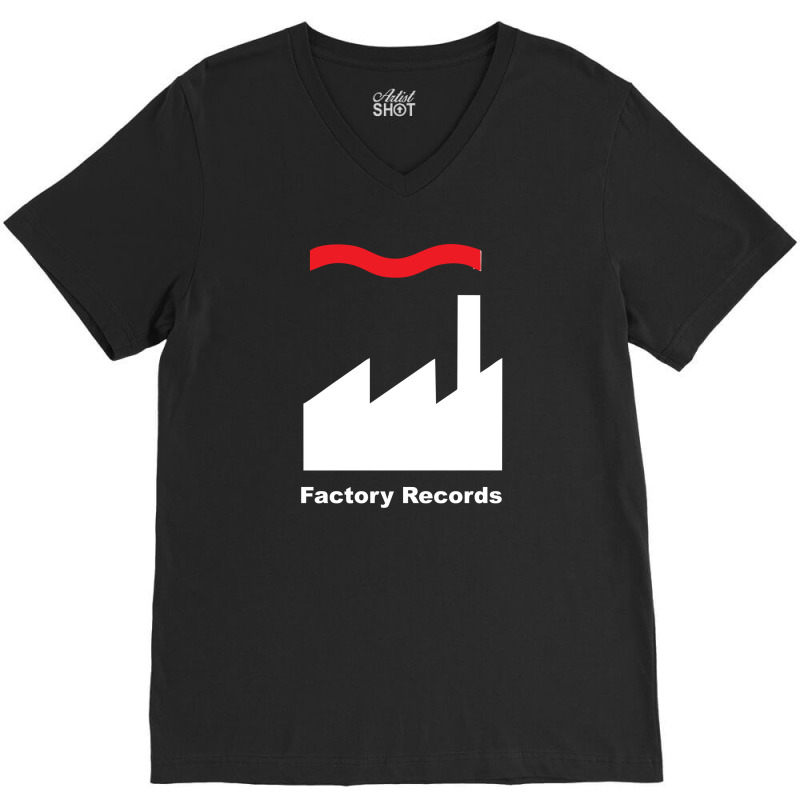 Factory Records V-neck Tee | Artistshot