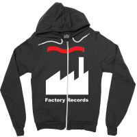 Factory Records Zipper Hoodie | Artistshot