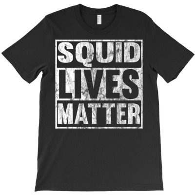 Squid Lives Matter T-shirt Designed By Bariteau Hannah