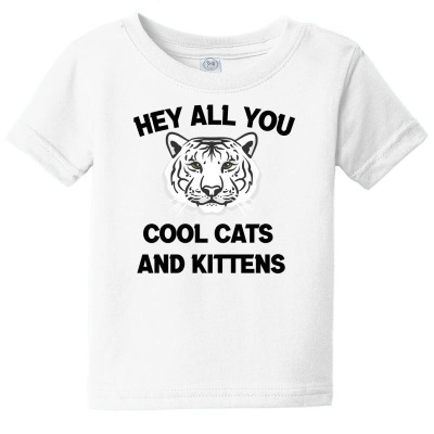 Cool Cats And Kittens Baby Tee Designed By Marwa-design