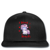 Womens I Steal Hearts Cute Unicorn Valentines Day Girls Boys Gift V Ne Printed Hat | Artistshot