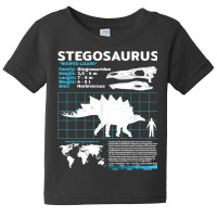 Stegosaurus Fact Sheet Dinosaur Facts T Shirt Baby Tee | Artistshot