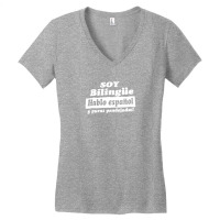 Soy Bilingue Women's V-neck T-shirt | Artistshot