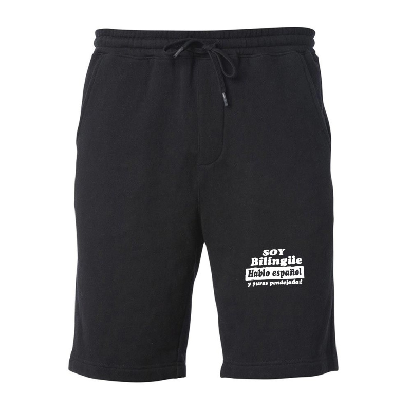 Soy Bilingue Fleece Short by letnan sam | Artistshot