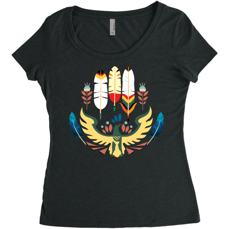 Native American T  Shirt My Native Blood T  Shirt Women's Triblend Scoop T-shirt by shouldcloser | Artistshot