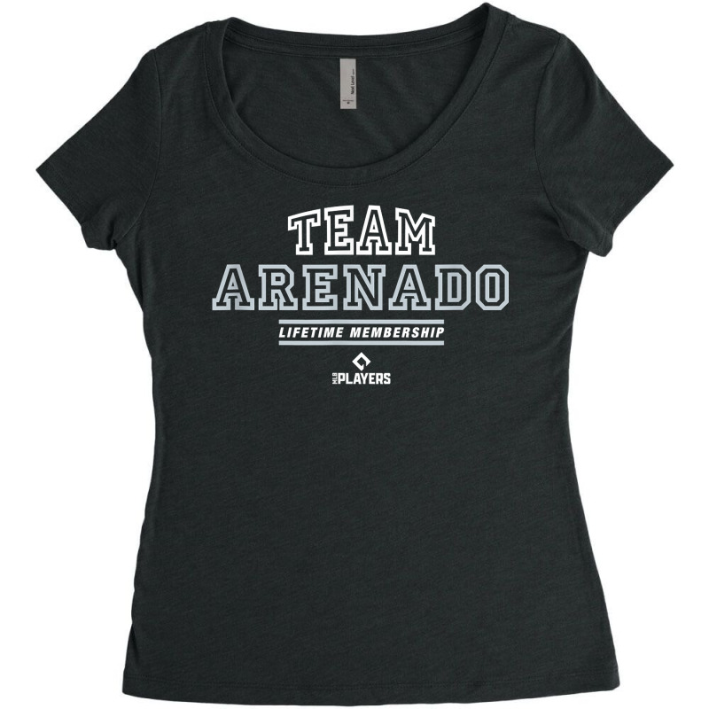 Nolan Arenado Lifetime Membership T Shirt Women's Triblend Scoop T-shirt by husserllpr | Artistshot