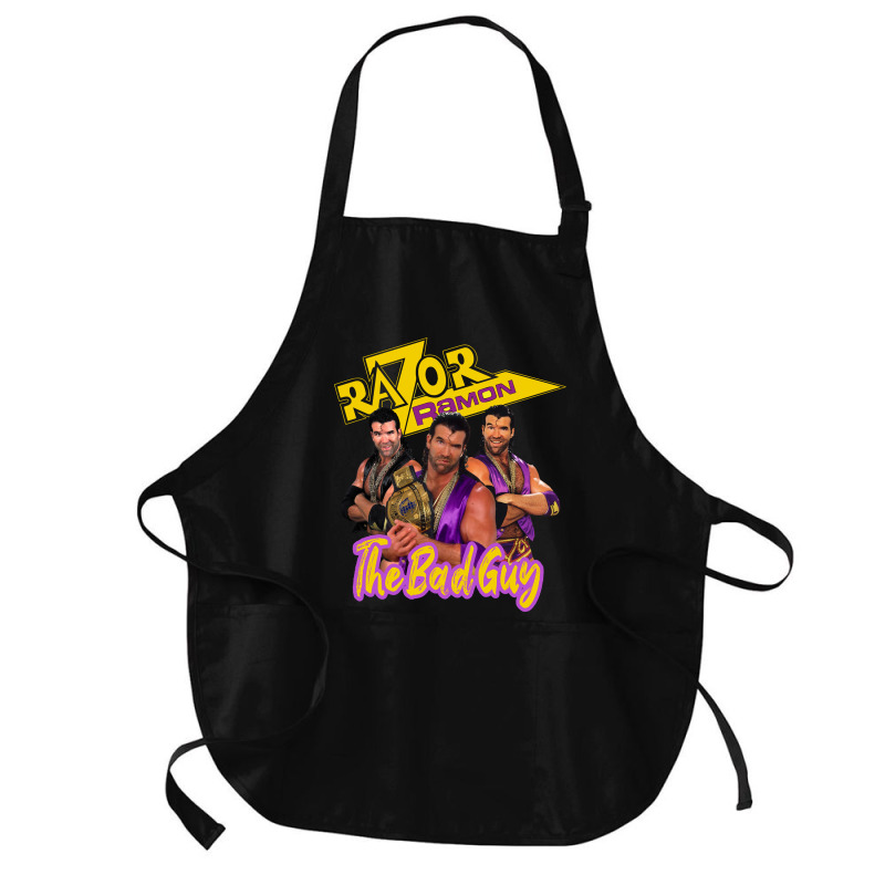 Graphic Vintage  American Professional Wrestler  Womens Movie Medium-length Apron | Artistshot