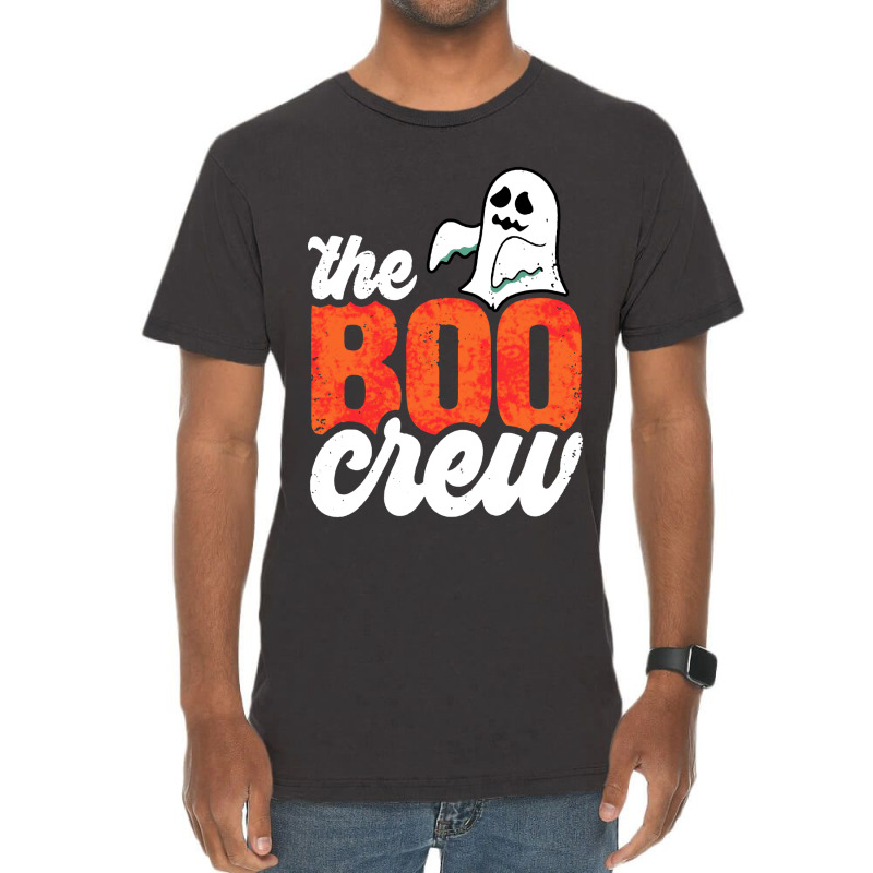 The Boo Crew Family Matching Halloween Ghost T-shirts Black White Gray NEW 