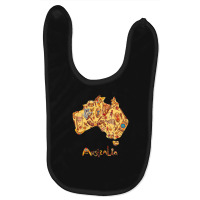 Australian Continent Baby Bibs | Artistshot