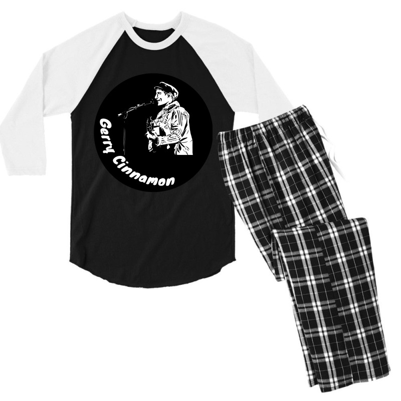 Graphic Picture  Anti-folk Movie Character Rock Men's 3/4 Sleeve Pajama Set | Artistshot