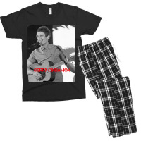 Retro Vintage  Acoustic Films Characters Gift Men Men's T-shirt Pajama Set | Artistshot