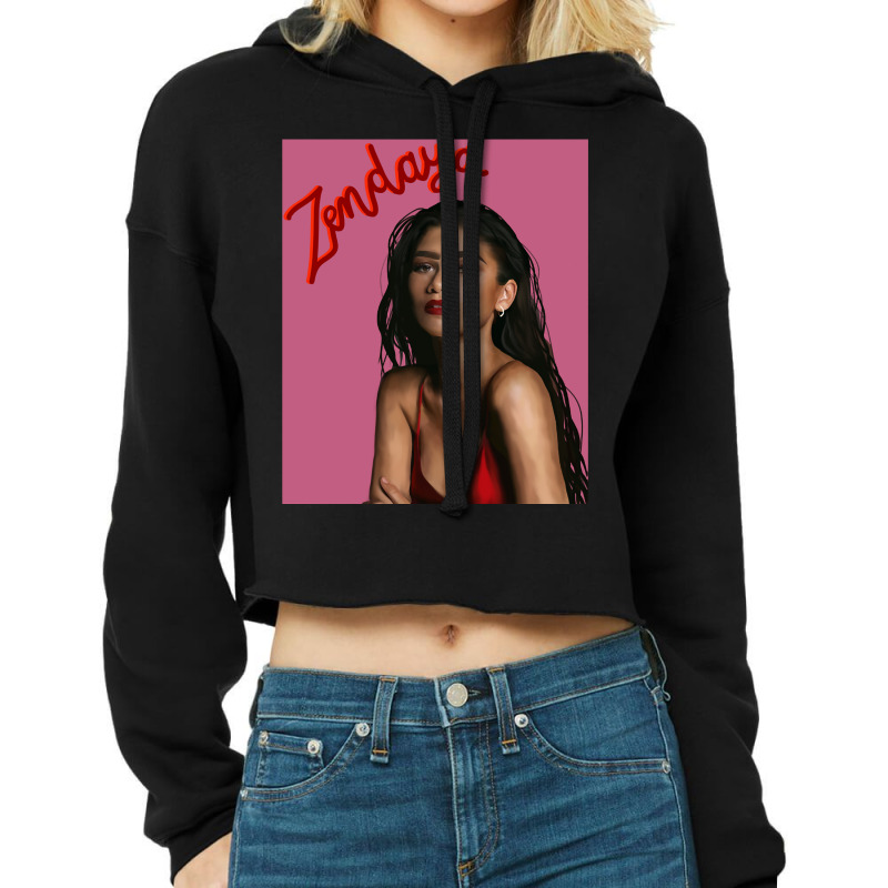 Graphic Picture  Ruby Design Character Birthday Gifts Cropped Hoodie by Volimty-Shop | Artistshot