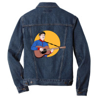 Vintage Photographic  Gerrys Design Character Rock Men Denim Jacket | Artistshot