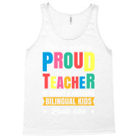 Bilingual Spanish Teacher Dual Language Teacher School Pullover Hoodie Tank Top | Artistshot