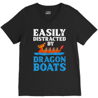 Dragon Boat Racing Festival Paddle Chinese Boating T Shirt V-neck Tee | Artistshot