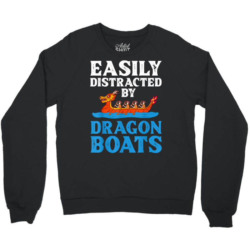 Dragon Boat Racing Festival Paddle Chinese Boating T Shirt Crewneck Sweatshirt by tognifx | Artistshot