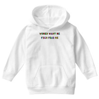 Woman Want Me Fish Fear Me Joke Gift For Men T Shirt Youth Hoodie | Artistshot