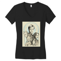 Vintage Classic  Actor Art Characters Gift Men Women's V-neck T-shirt | Artistshot