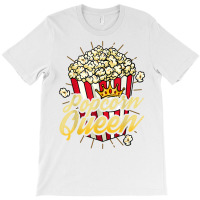 Funny Popcorn Lover Gift Movie Night Cinema Lover T Shirt T-shirt | Artistshot