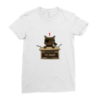 Meow Gear Solid Ladies Fitted T-shirt | Artistshot