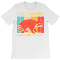 Funny Raccoon Design For Men Women Raccoon Lover Introvert T Shirt T-shirt | Artistshot