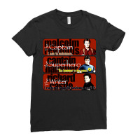 Vintage Movies Nathan Fillion Art Characters Birthday Ladies Fitted T-shirt | Artistshot