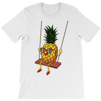 Funny Swinging Pineapple Lover Gift  Cute Swinger Men Women T Shirt T-shirt | Artistshot