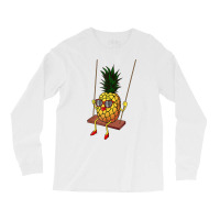 Funny Swinging Pineapple Lover Gift  Cute Swinger Men Women T Shirt Long Sleeve Shirts | Artistshot