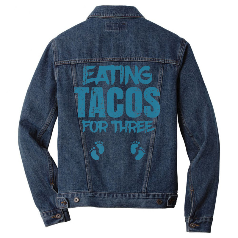 Funny Taco Announcement. Eating Tacos For Three Premium T Shirt Men Denim Jacket by GradenKacers | Artistshot