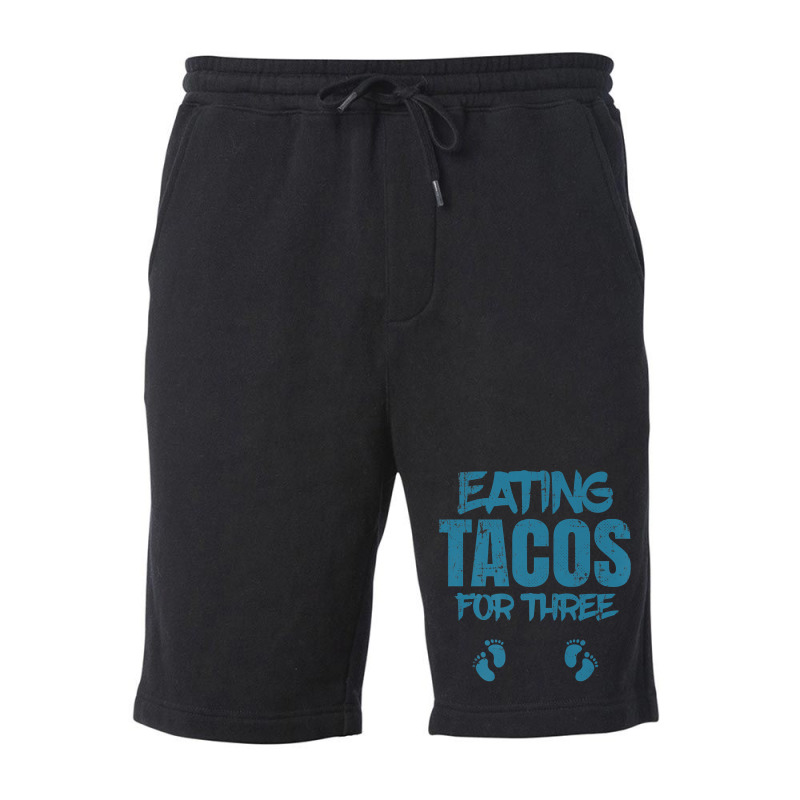 Funny Taco Announcement. Eating Tacos For Three Premium T Shirt Fleece Short by GradenKacers | Artistshot